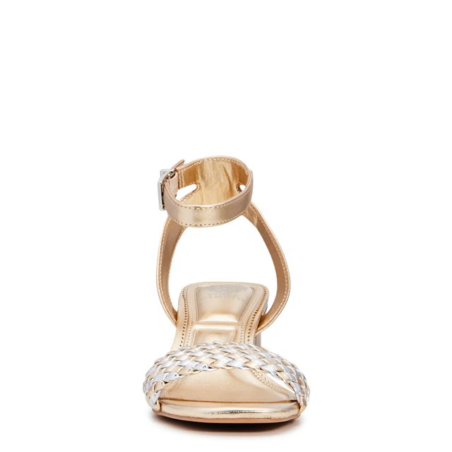 Women's Block Heel Woven Sandal