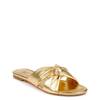 Women's Nicolet Slide Sandal GOLD LEATHER view