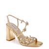 Women's Orsola Slingback Heeled Sandal GOLD view