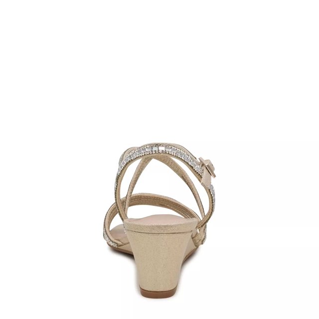 Tahada Evening Wide  Wedge Sandal