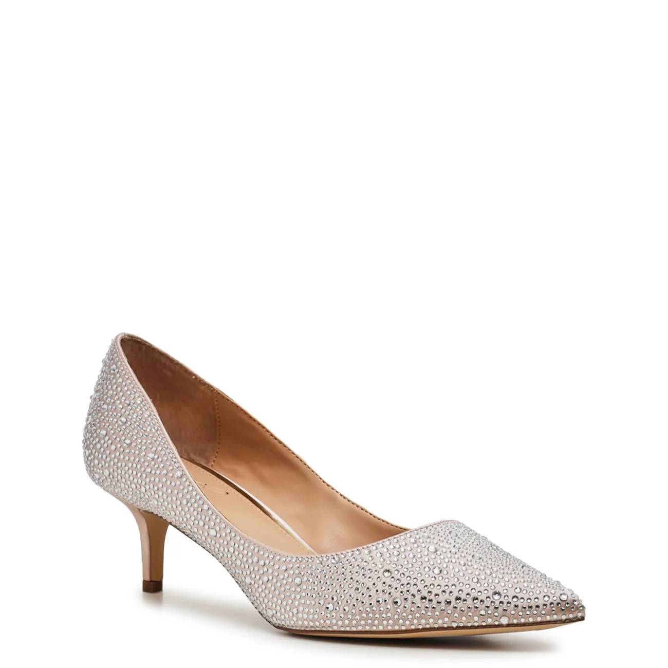 Jewel Badgley Mischka Women's Frenchie Wide Width Pump