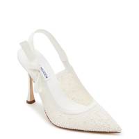 Women's Bri-P Pump WHITE LACE PEARL view