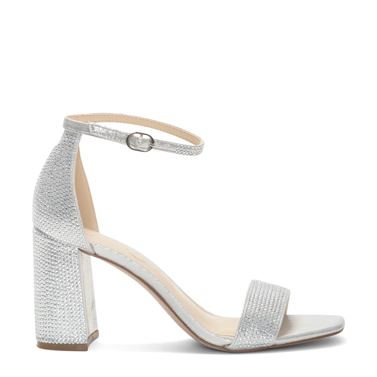 Curetie2 Rhinestone Evening Sandal