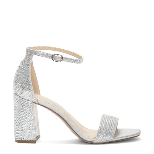 Curetie2 Rhinestone Evening Sandal