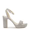 Women's Aitina Heeled Sandal SILVER view