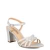 Women's Xandra Heeled Sandal SILVER GLITTER view