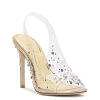 Women's Jaisey Slingback Pump CLEAR/NEW CHAMPAGNE view