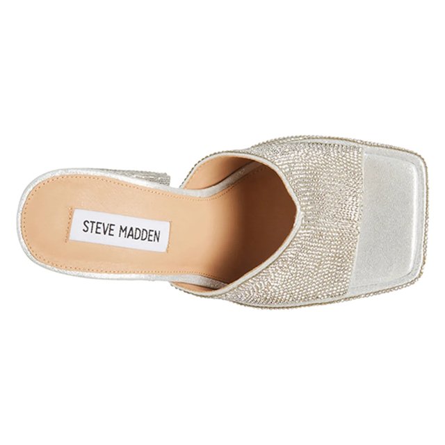 Steve Madden Women's Trixie-R Rhinestone Patform Sandal | DSW Canada