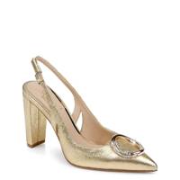 Women's Floretta Heel Pump GOLD/METALLIC view