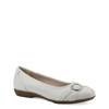 Women's Calming Ballet Flat WHITE view