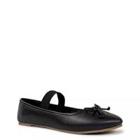 Bow Ballet Flat Black view
