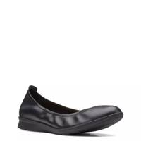 Women's Jenette Ease Ballet Flat BLACK LEATHER view
