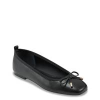 Ubet Ballet Flat BLACK/BLACK LEATHER view