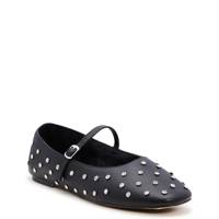Marylina Mary Jane Ballet Flat BLACK LEATHER view