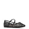 Women's Janeyy Mary Jane Ballet Flat OPEN BLACK view