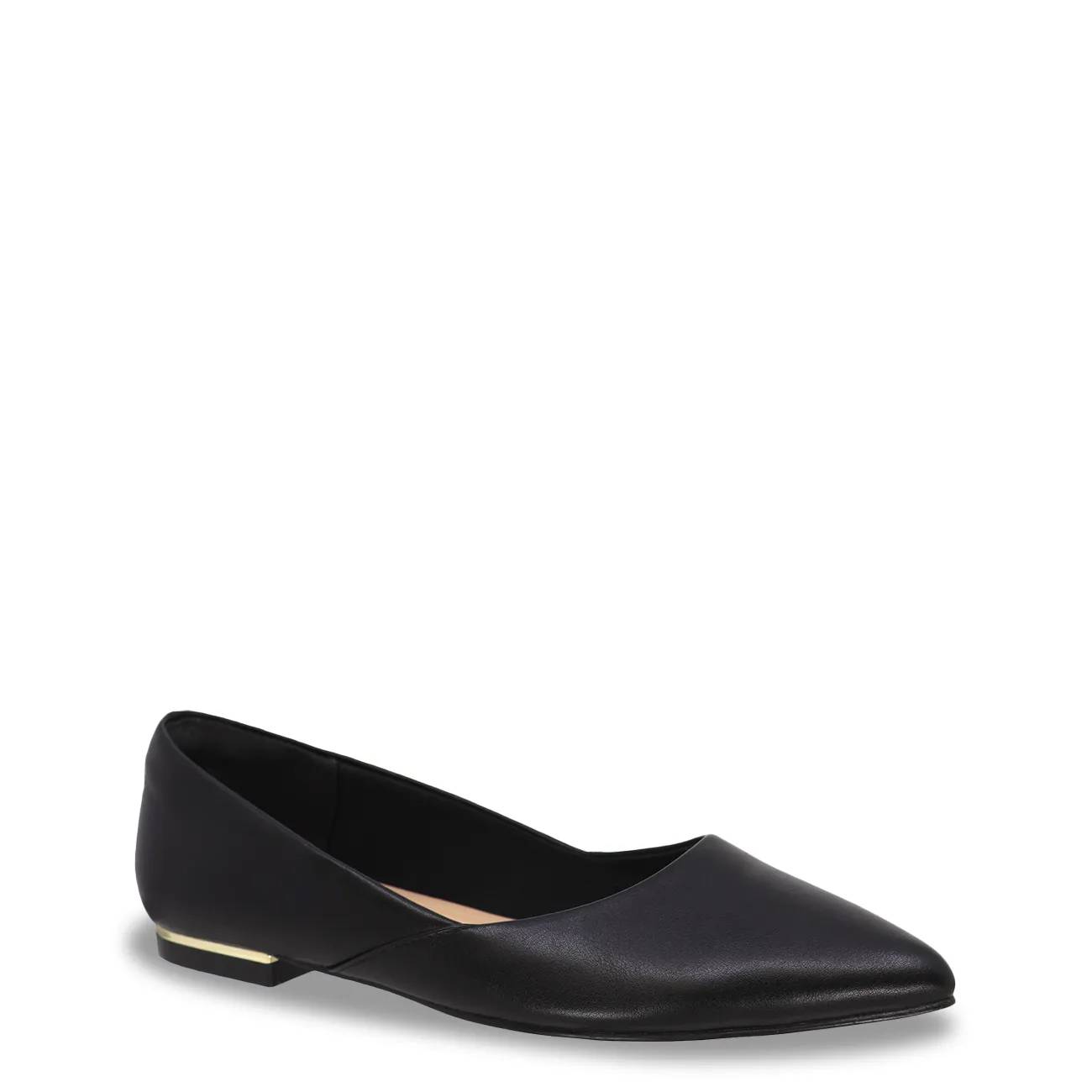 Kelly & Katie Women's Ally Metal Heel Flat