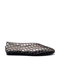 Women's Erica Ballerina Jellies Flat BLACK view