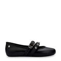Women's Soft Ballerina Studs AD Flat BLACK SYN 0 view