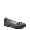 Women's Clara Wide Width Ballet Flat BLACK view