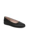 Women's Soft Flex Ballet Flat BLACK WIDE view