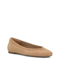 Women's Nish Flat TAN SUEDE view