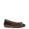 Women's Delicato Ballerina Flat METALLIC MOLE view