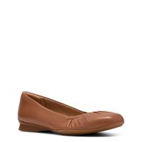 Women's Jazmynn Lo Slip On BROWN LEATHER 1 view