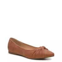 Alice-02T Wide Width Ballet Flat TAN WIDE view