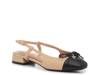 Umal Slingback Pump NAPLES NUDE/BLACK view