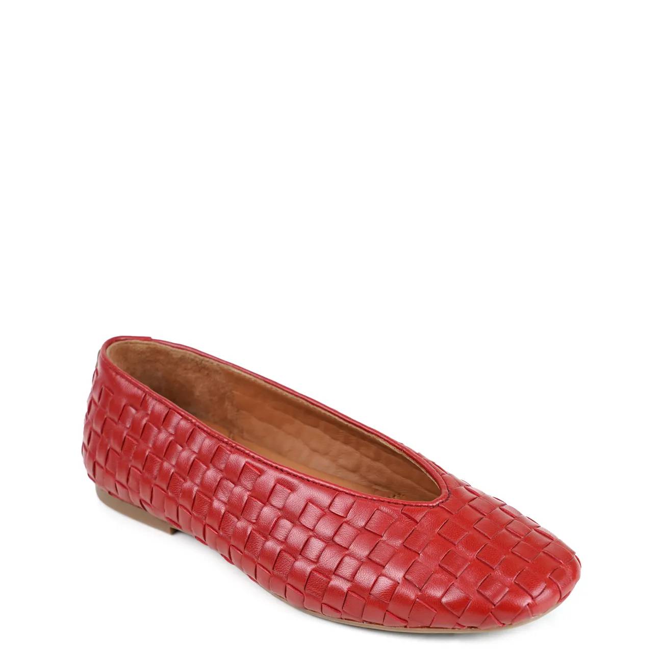 Gentle Souls Women's Willow Woven Ballet Flat