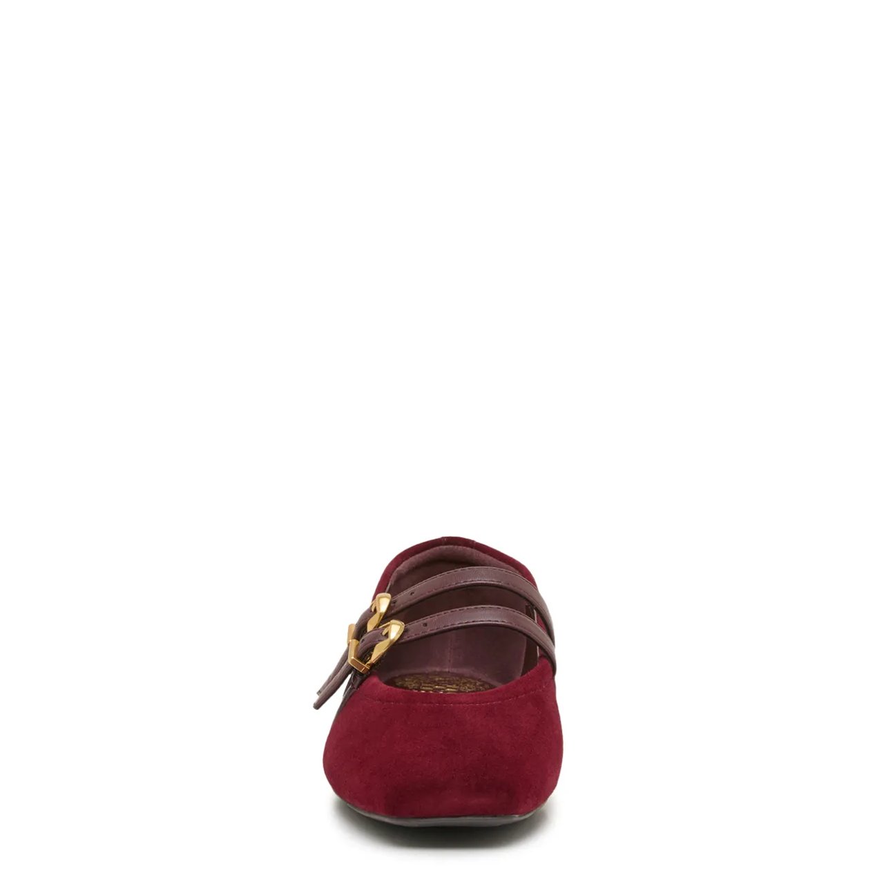 Women's Vanyee Mary Jane Pomegranate Leather Flat