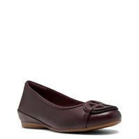 Women's Cathrynn Luna Ballet Pump BURGUNDY view