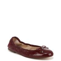 Felicia Luxe Ballet Flat CABERNET RED LEATHER view