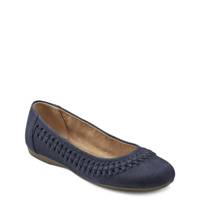 Women's Jett Ballet Flat NAVY SUEDE view