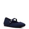 Sophi Mary Jane Wide Width Flat NAVY view