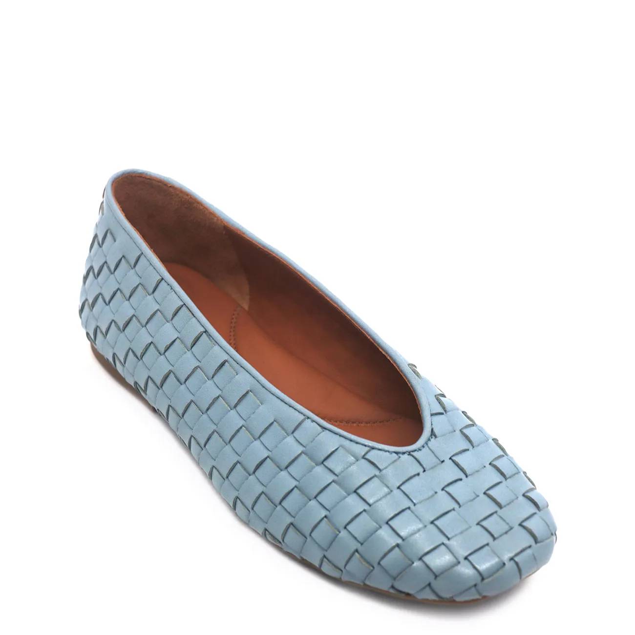 Gentle Souls Women's Willow Woven Ballet Flat