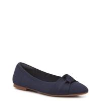 Women's Meesha Wide Width Ballet Flat NAVY view