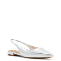 Flynne Ballerina Flat SILVER view