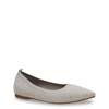 Women's Alice 04 Diamond Wide Width Ballet Flat LIGHT GREY view