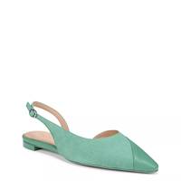 Makenna Slingback Flat by Naturalizer LILY PAD GREEN LEATHER view
