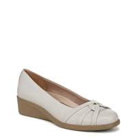 Women's Jorie Wide Wedge Pump BONE view