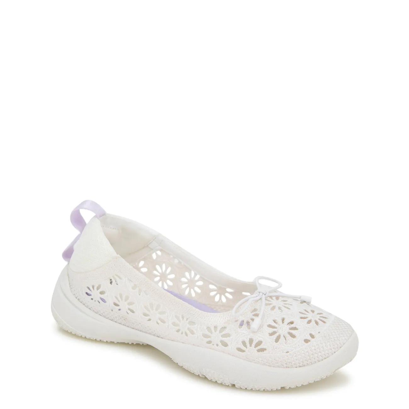 Jbu Women's Florence Flat In White