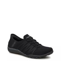 Women's Hands Free Slip-ins Relaxed Fit Breathe-Easy Roll-With-Me Sneaker Black view