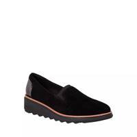 Women's Sharon Dolly Slip-On BLACK SUEDE view