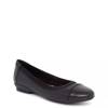Women's Sara Bay Ballet Flat Black Leather view