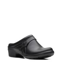 Women's Angie Mist Mule BLACK LEATHER view