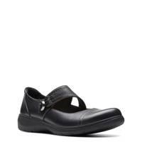Women's Carleigh Mary Jane Shoe BLACK LEATHER view