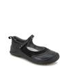 Women's Ezra Mary Jane Flat Shoe BLACK LEATHER view