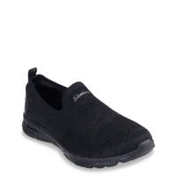 Women's Arch Fit Sunny Shimmer Slip-On Sneaker BLACK view