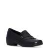 Women's May Marigold Slip-On BLACK LEATHER WIDE view